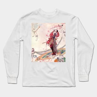 Prince Souci on the Fan by Kay Nielsen Long Sleeve T-Shirt